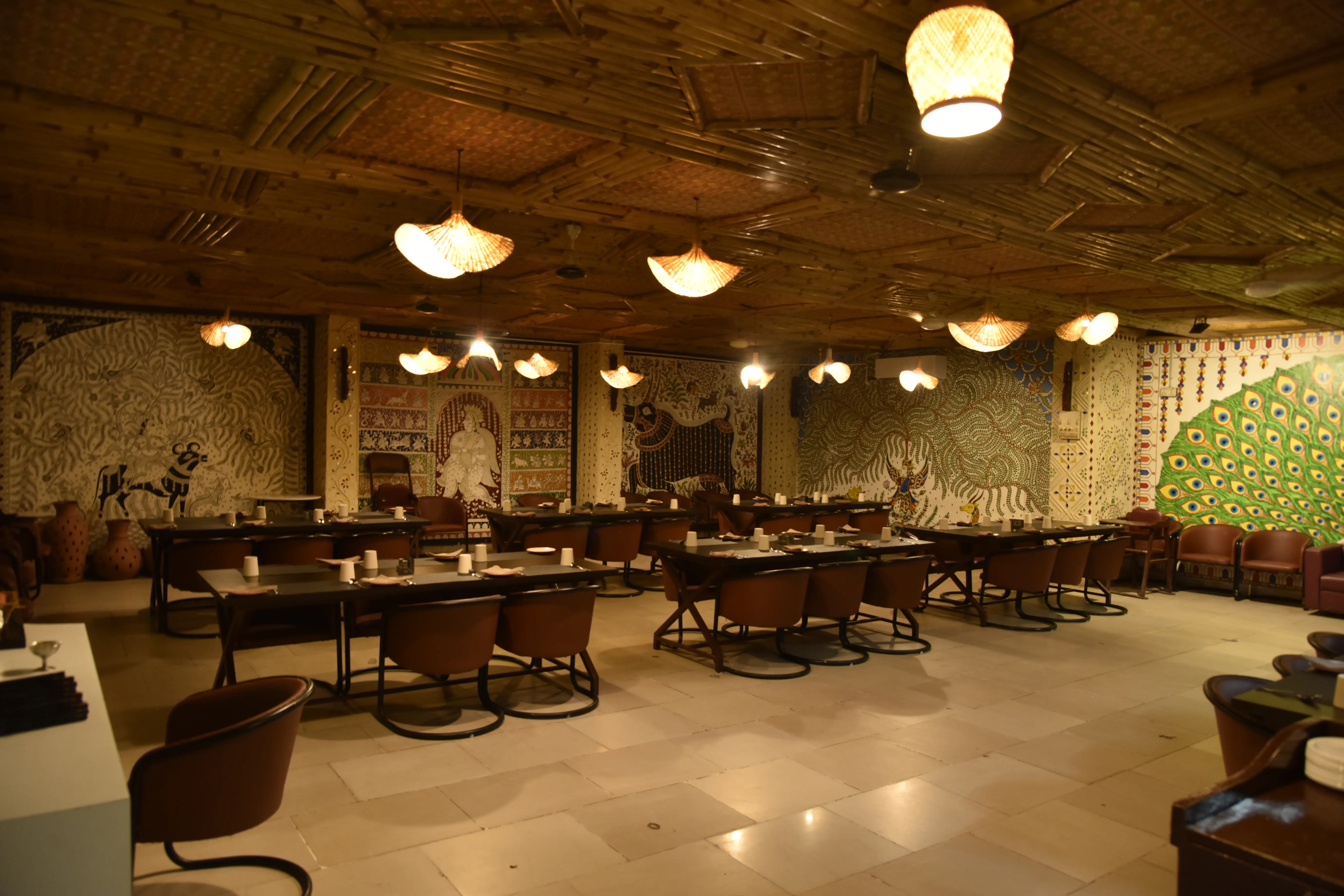 Dining space at Motel The Village