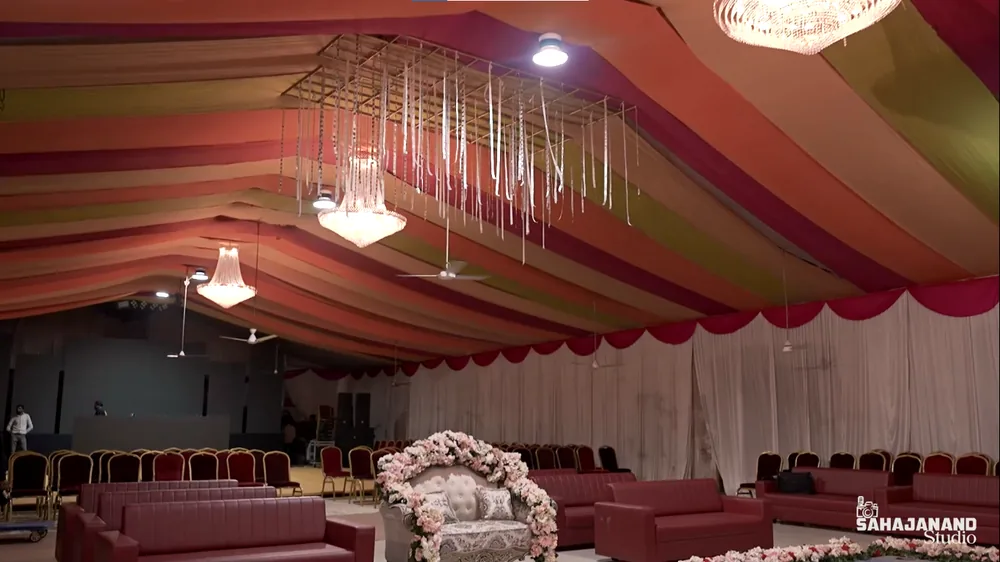 Royal dome venue dressed for an evening function